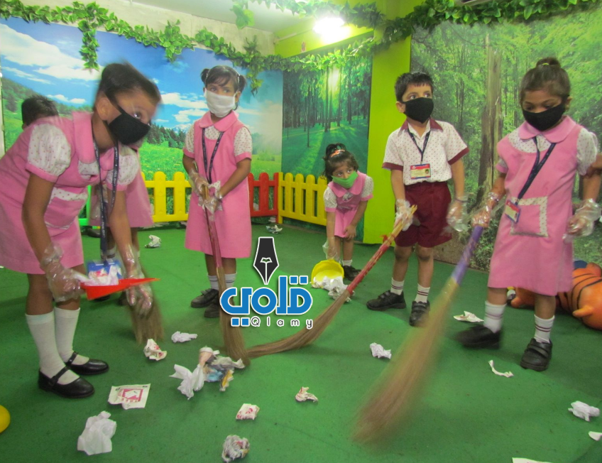 اذاعة مدرسية للمرحلة الابتدائية عن النظافة