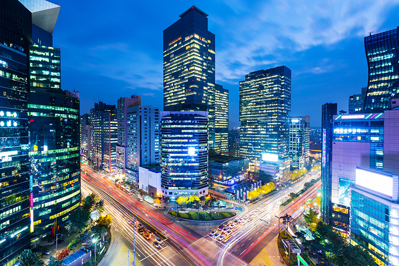 كوريا الجنوبية سيول شارع العرب