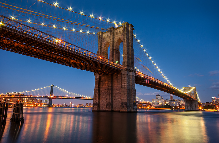 السياحة في نيويورك - جسر بروكلين